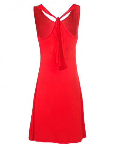 Knitted 95% rayon 5% spandex dress