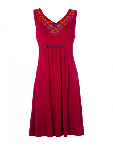 Robe Maille 95%Viscose 5% Elasthanne