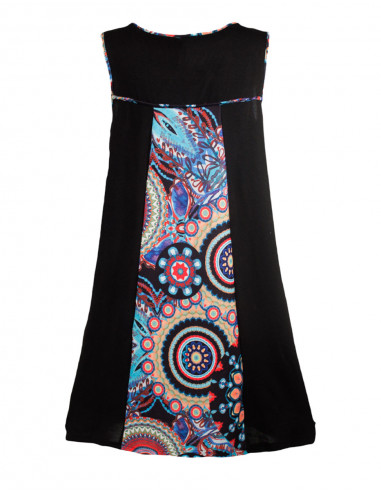 Robe maille sans manches