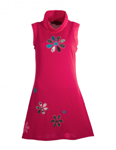 Robe maille sans manches