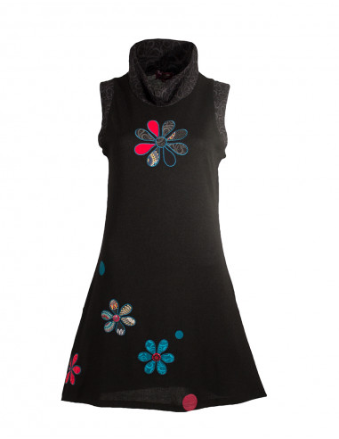 Robe maille sans manches