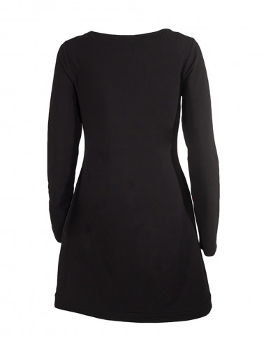 Robe maille patchwork