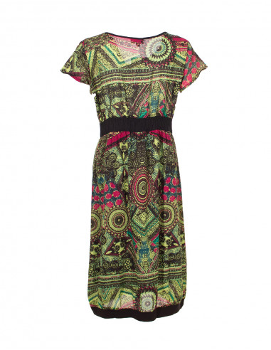 Cotton dress with lining