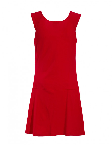 Robe courte col bénitier