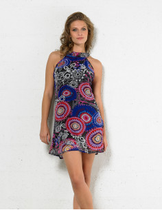 Robe courte fluide