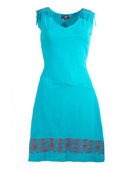 Robe courte effet cache coeur