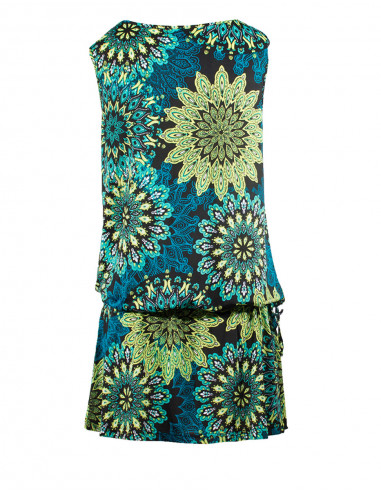 Robe courte col bénitier