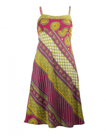 Robe courte imprimée