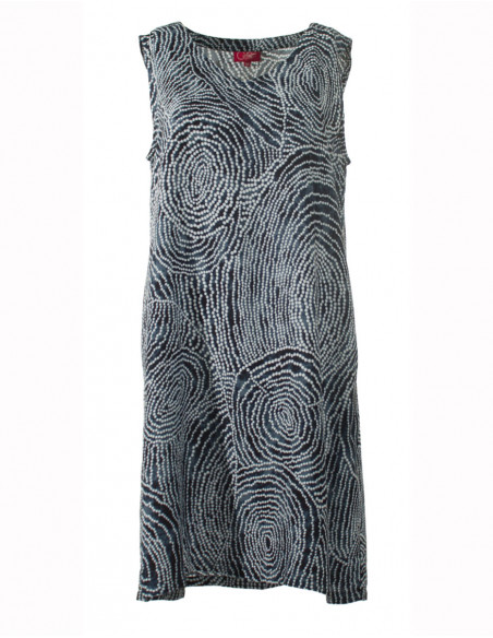 Robe courte évasée