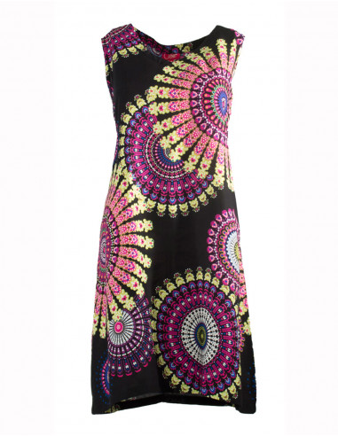 Robe courte évasée