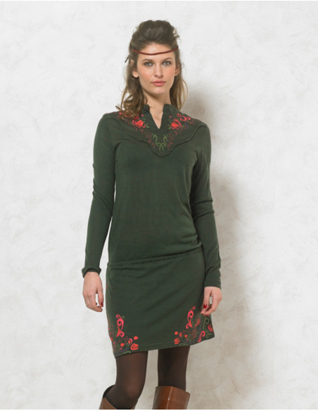 Robe manches longues