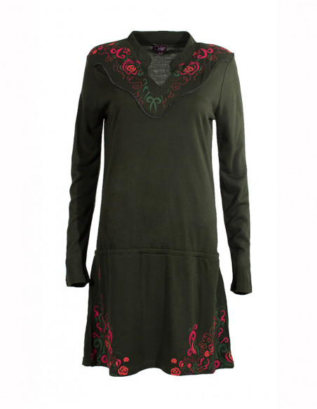 Robe manches longues