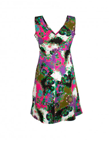 Cotton dress printed