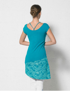 Knitted printed dress 2