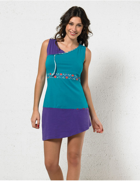 Robe tunique bicolore Robe tunique bicolore