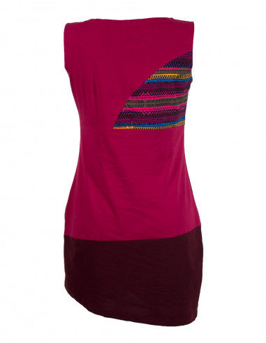 Robe tunique bicolore