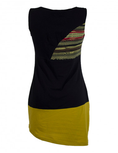 Robe tunique bicolore