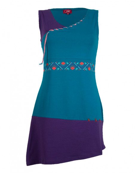 Robe tunique bicolore Robe tunique bicolore