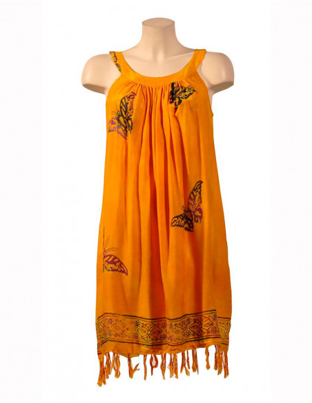 Robe courte de plage