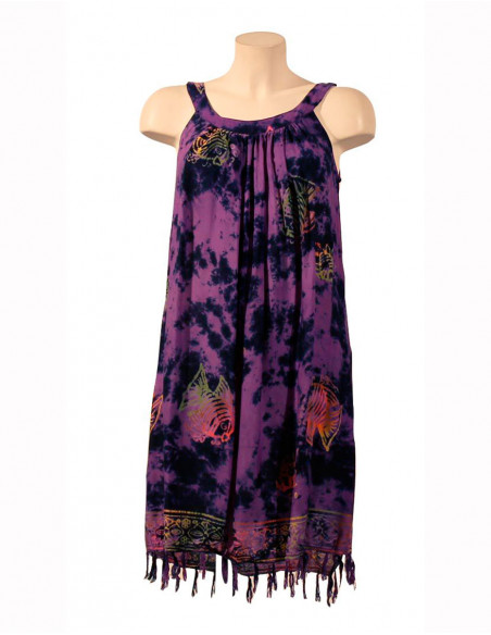 Robe courte de plage