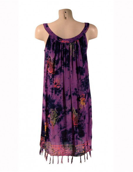 Robe courte de plage