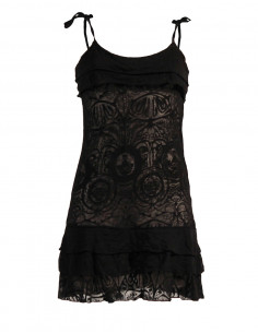 Knitted minidress with short sleeves 2