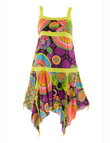 Cotton printed dress