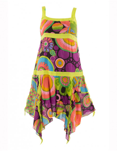 Cotton printed dress