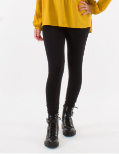 Knitted 95% cotton 5% elastane plain legging