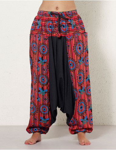 Cotton sarouel unisex striped