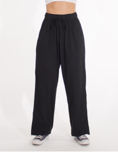 Unisex cotton plain sw pants 2