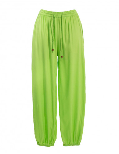 Pantalon uni viscose