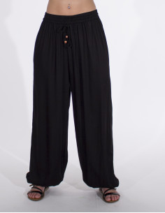 Plain viscose trousers 2