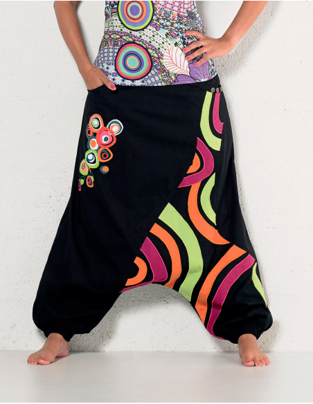 Cotton patch sarouel