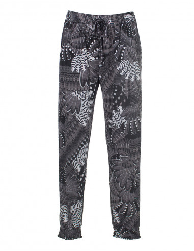 Pantalon Maille 96% Polyester 4% Elastha