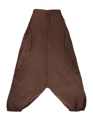 Cotton poplin gent sarouel