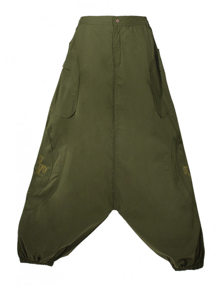 Cotton poplin gent sarouel