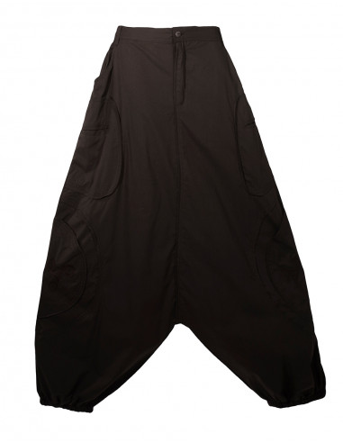 Cotton poplin gent sarouel