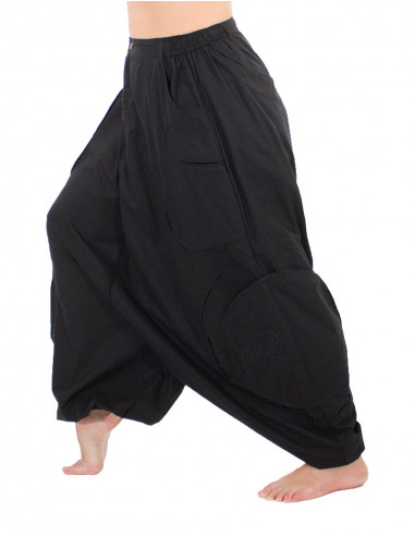 Cotton poplin gent sarouel