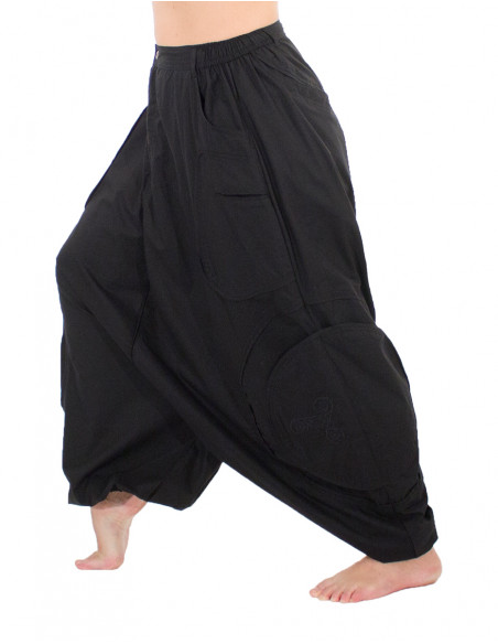 Cotton poplin gent sarouel