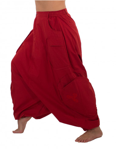 Cotton poplin gent sarouel