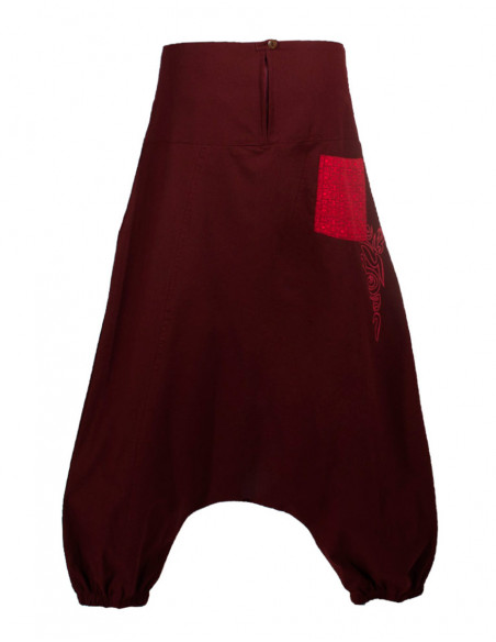 Sarouel pur coton style tribal