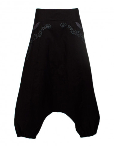 Sarouel pur coton style tribal