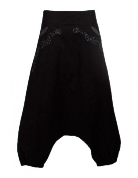 Sarouel pur coton style tribal