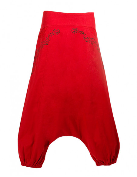 Sarouel pur coton style tribal