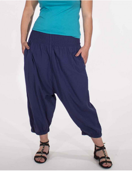 Light cotton harem pants