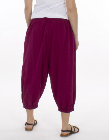 Light cotton harem pants