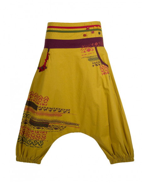 Sarouel court ethnique