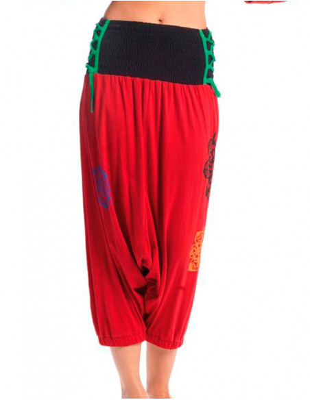 Lady Knitted cotton sarouel