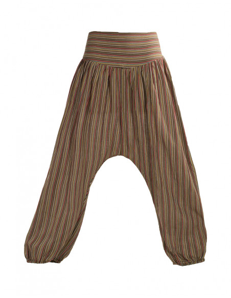 Sarouel rayé népalais